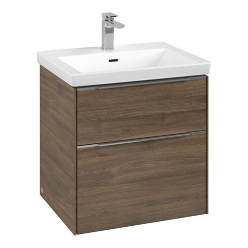 V&B Meuble sous lavabo Subway 3.0 57,2x57,6x47,8cm, o LE/Gr AL g, Ariz. Oa