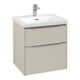 V&B Meuble sous lavabo Subway 3.0 57,2x57,6x47,8cm, o LE/Gr AL g, cashm Gr-3