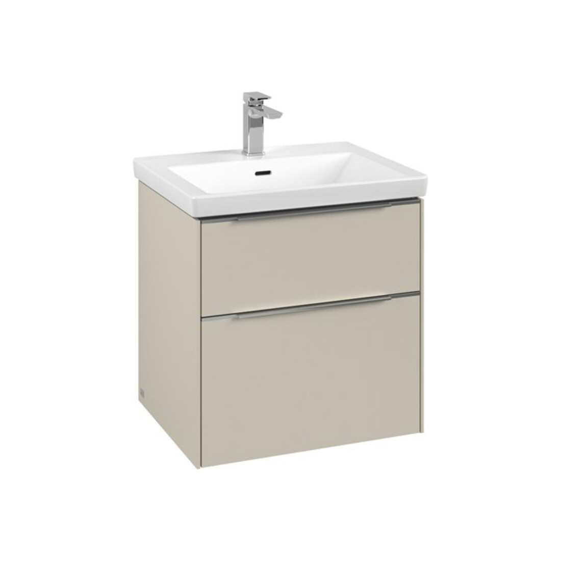 V&B Meuble sous lavabo Subway 3.0 57,2x57,6x47,8cm, o LE/Gr AL g, cashm Gr