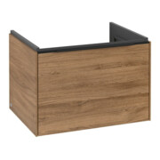 V&B Meuble sous lavabo Subway 3.0 62,2x42,9x47,8cm, avec LE/Gr devant bleu, Kan Oa-3