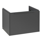 V&B Meuble sous lavabo Subway 3.0 62,2x42,9x47,8cm, avec LE/Gr mon., graphite
