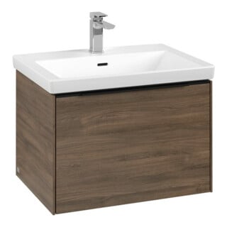 V&B Meuble sous lavabo Subway 3.0 62,2x42,9x47,8cm, avec LE/Gr vo b, Ariz. Oa