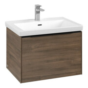 V&B Meuble sous lavabo Subway 3.0 62,2x42,9x47,8cm, avec LE/Gr vo b, Ariz. Oa