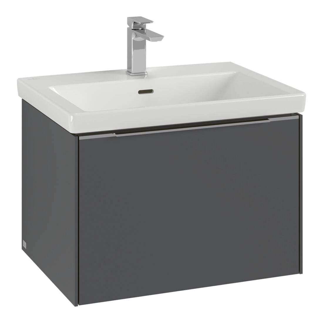 V&B Meuble sous lavabo Subway 3.0 62,2x42,9x47,8cm, bleu, gauche