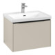 V&B Meuble sous lavabo Subway 3.0 62,2x42,9x47,8cm, cashmere gris-1