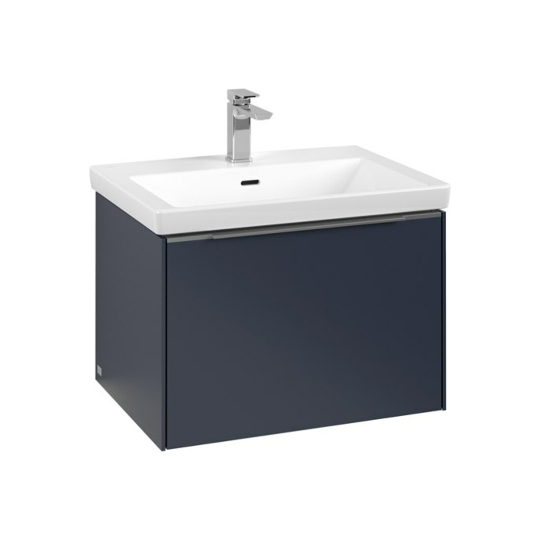 V&B Meuble sous-lavabo Subway 3.0 62,2x42,9x47,8cm, m LE/Gr AL gl, Mar bl.
