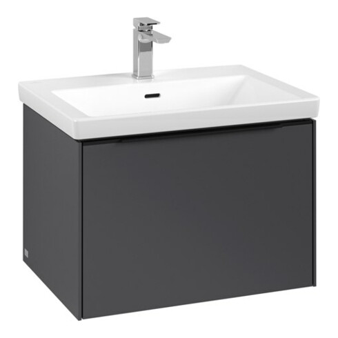 V&B Meuble sous-lavabo Subway 3.0 62,2x42,9x47,8cm, o LE/Gr vo bla, graph.