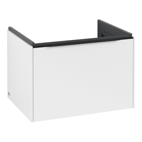 V&B Meuble sous-lavabo Subway 3.0 62,2x42,9x47,8cm, sans LE/Gr bleu, P blanc