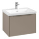 V&B Meuble sous-lavabo Subway 3.0 62,2x42,9x47,8cm, sans LED/Gr monochr, Tau-1