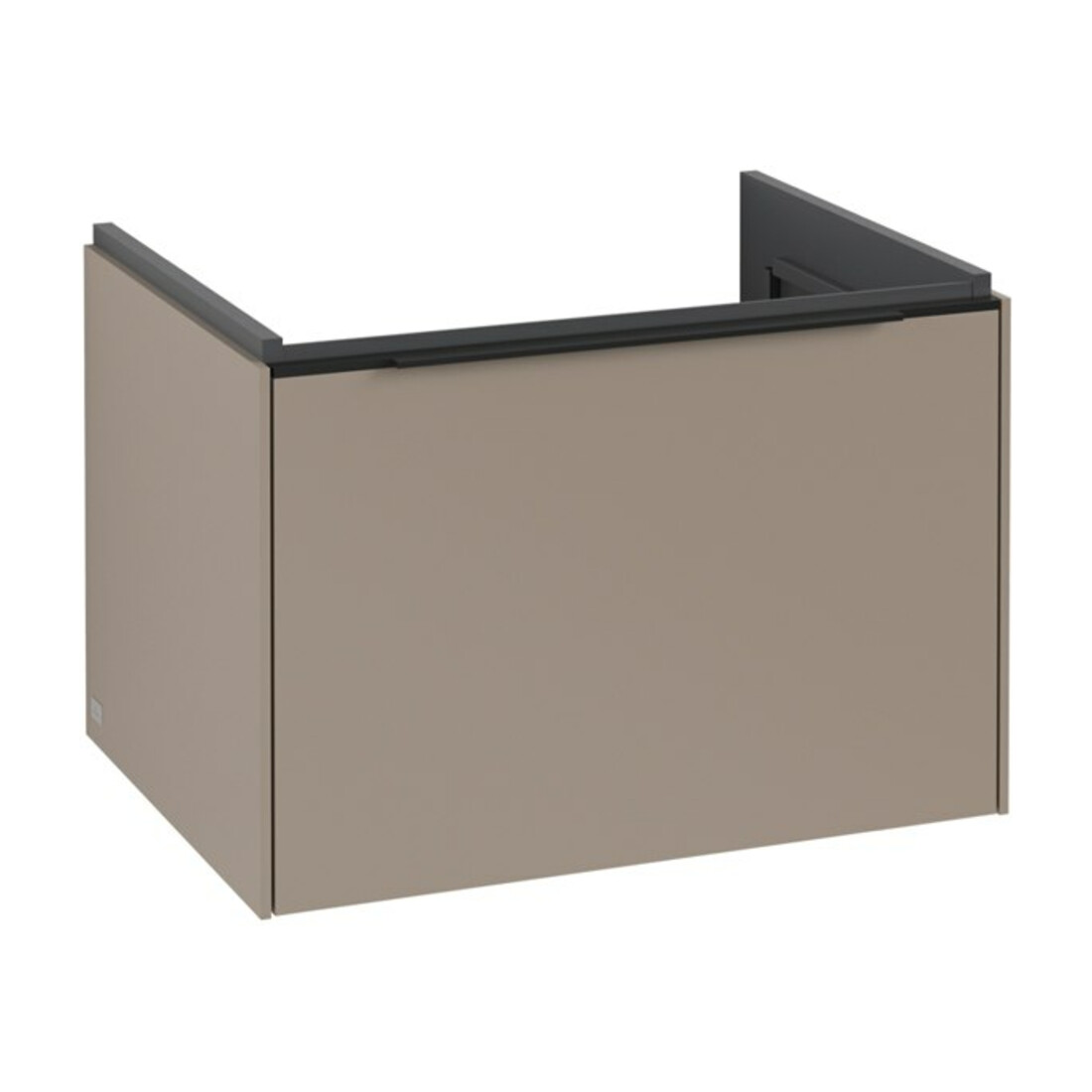 V&B Meuble sous-lavabo Subway 3.0 62,2x42,9x47,8cm, sans LED/Gr volc bleu, Tau