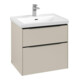 V&B Meuble sous lavabo Subway 3.0 62,2x57,6x47,8cm, avec LE/Gr devant, cashm Gr-3