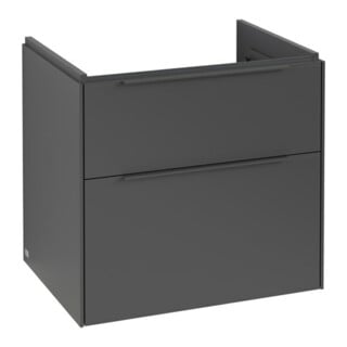 V&B Meuble sous lavabo Subway 3.0 62,2x57,6x47,8cm, avec LE/Gr mon., graph.
