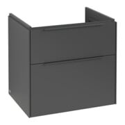 V&B Meuble sous lavabo Subway 3.0 62,2x57,6x47,8cm, avec LE/Gr mon., graph.