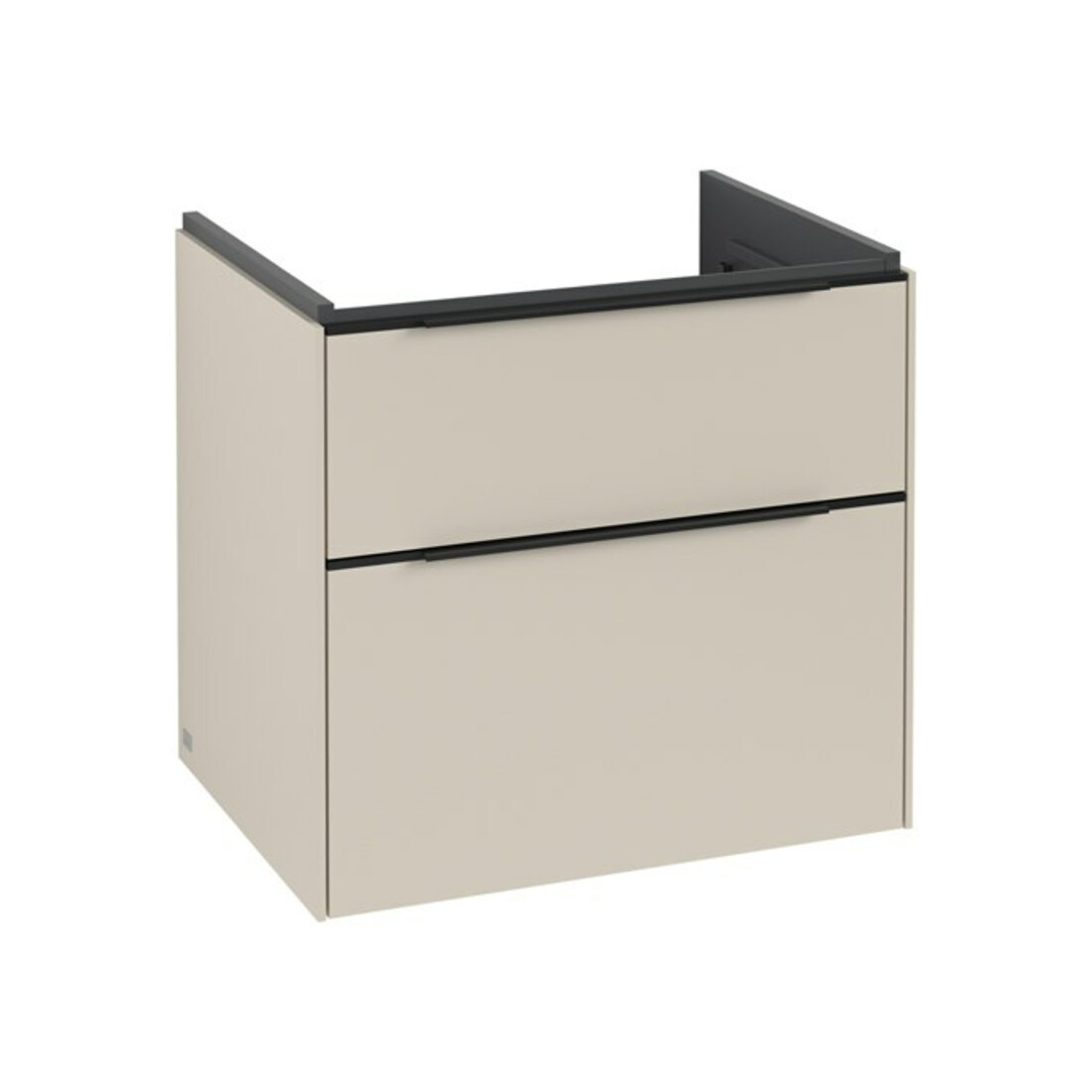 V&B Meuble sous lavabo Subway 3.0 62,2x57,6x47,8cm, cashm Gr