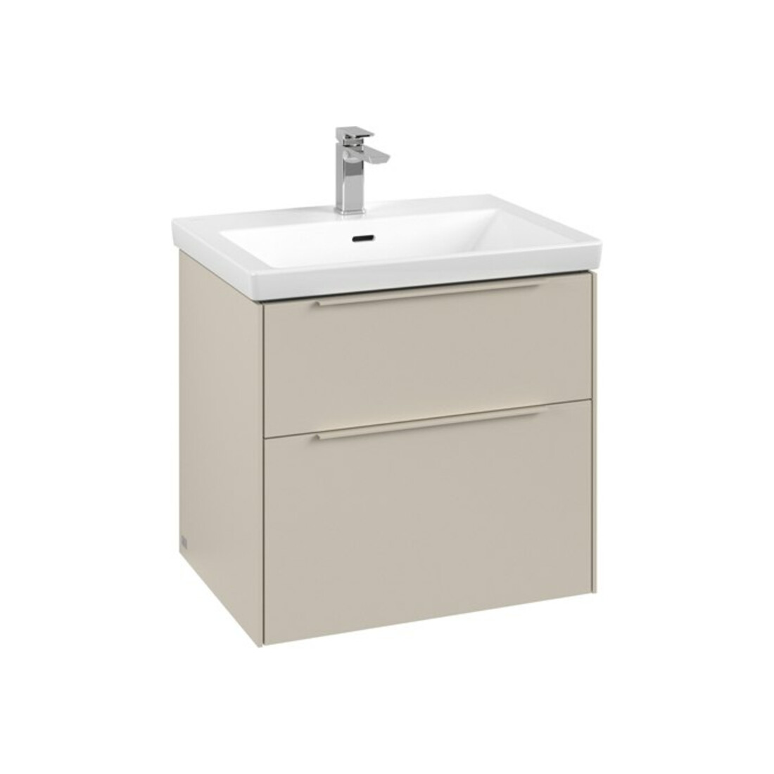 V&B Meuble sous lavabo Subway 3.0 62,2x57,6x47,8cm, m LE/Gr mon., cashm Gr