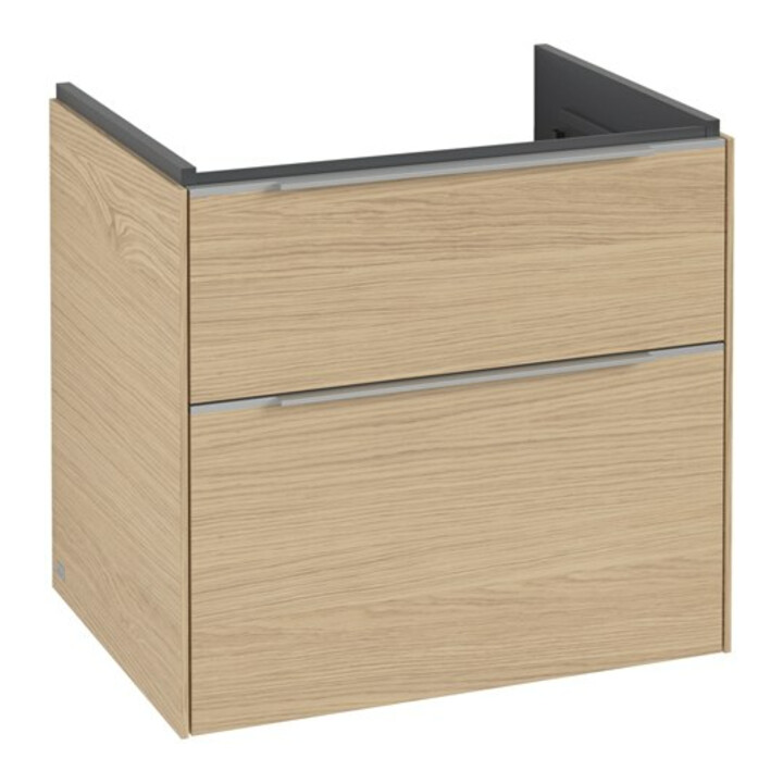 V&B Meuble sous lavabo Subway 3.0 62,2x57,6x47,8cm, o LE/Gr AL brillant, Nord Oa