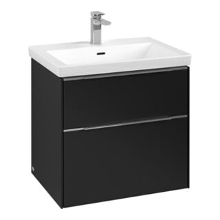 V&B Meuble sous-lavabo Subway 3.0 62,2x57,6x47,8cm, o LE/Gr AL g, bleu volcan