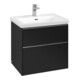 V&B Meuble sous-lavabo Subway 3.0 62,2x57,6x47,8cm, o LE/Gr AL g, bleu volcan-1
