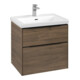V&B Meuble sous-lavabo Subway 3.0 62,2x57,6x47,8cm, o LE/Gr vo b, Ariz. Oa-1