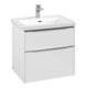 V&B Meuble sous-lavabo Subway 3.0 62,2x57,6x47,8cm, sans LE/Gr AL g, Bri blanc-1