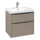 V&B Meuble sous-lavabo Subway 3.0 62,2x57,6x47,8cm, sans LED/Gr volc bleu, Tau-4