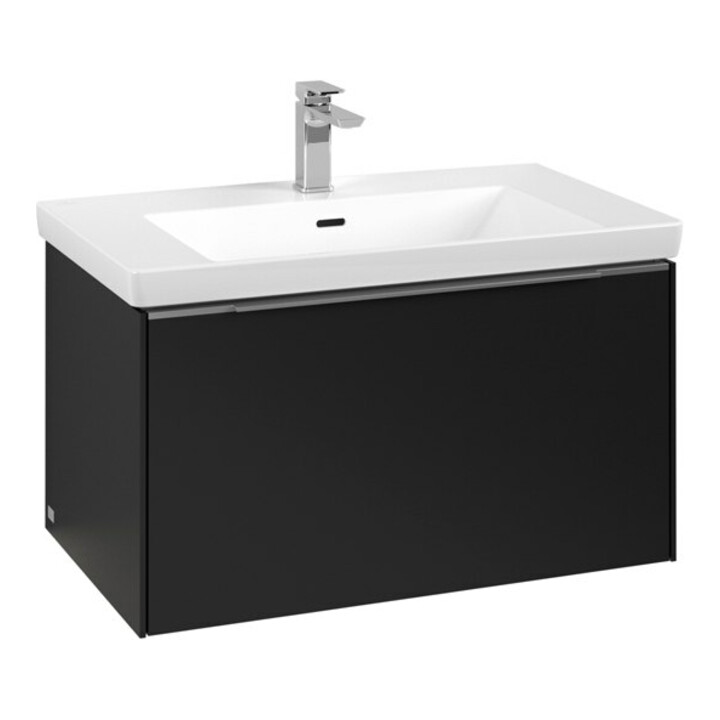V&B Meuble sous-lavabo Subway 3.0 77,2x42,9x47,8cm, avec LE/Gr AL g, bleu volcan