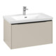 V&B Meuble sous lavabo Subway 3.0 77,2x42,9x47,8cm, cashmere gris-1