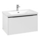 V&B Meuble sous lavabo Subway 3.0 77,2x42,9x47,8cm, m LE/Gr devant bleu, P blanc-1