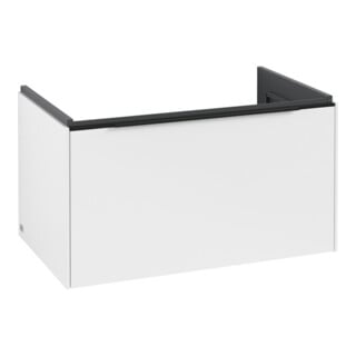 V&B Meuble sous lavabo Subway 3.0 77,2x42,9x47,8cm, sans LE/Gr bleu, P blanc