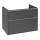 V&B Meuble sous-lavabo Subway 3.0 77,2x57,6x47,8cm, avec LE/Gr Alu brillant, graphite-3