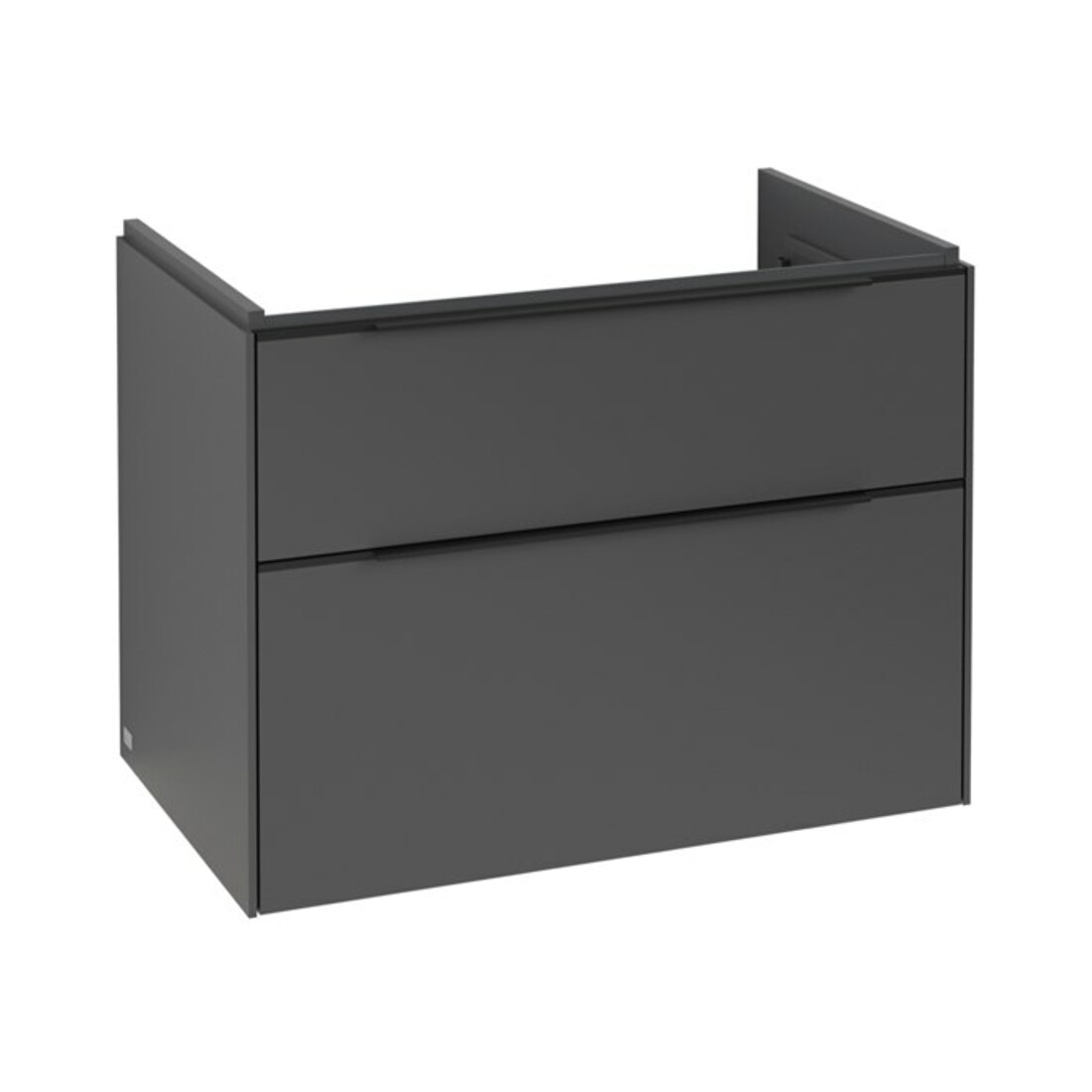 V&B Meuble sous lavabo Subway 3.0 77,2x57,6x47,8cm, avec LE/Gr devant bleu, graphique