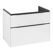 V&B Meuble sous-lavabo Subway 3.0 77,2x57,6x47,8cm, blanc brillant