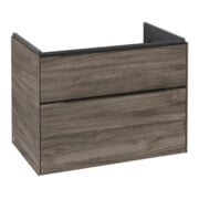 V&B Meuble sous lavabo Subway 3.0 77,2x57,6x47,8cm, bleu mat, gauche