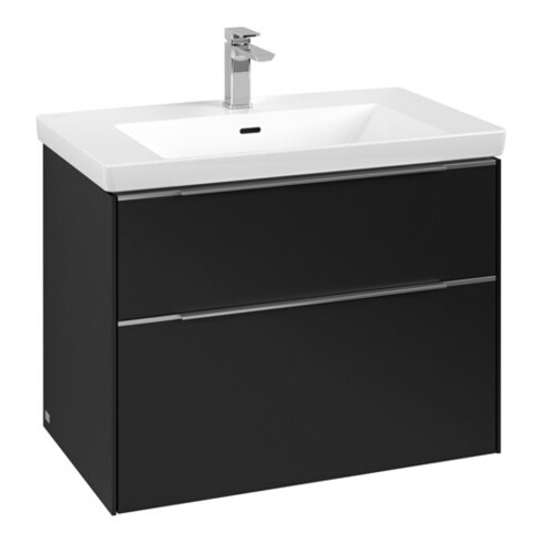 V&B Meuble sous lavabo Subway 3.0 77,2x57,6x47,8cm, bleu volcanique, mat