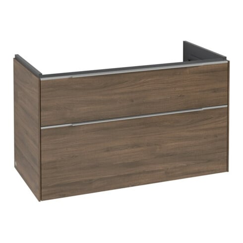 V&B Meuble sous lavabo Subway 3.0 97,3x57,6x47,8cm, AL gris, Ariz. Oa