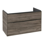 V&B Meuble sous lavabo Subway 3.0 97,3x57,6x47,8cm, bleu, gauche, mat