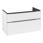 V&B Meuble sous lavabo Subway 3.0 97,3x57,6x47,8cm, bleu, porte blanche-3