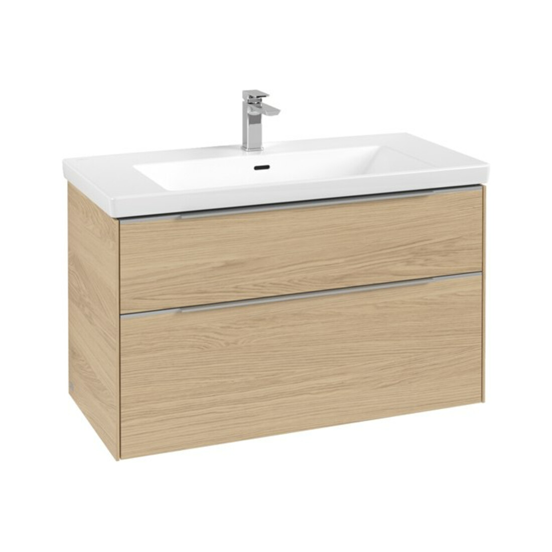 V&B Meuble sous-lavabo Subway 3.0 97,3x57,6x47,8cm, m LE/Gr AL gl, Nord Oa