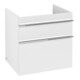 V&B Meuble sous lavabo Venticello 60,3x59x50,2 cm, poignée chrome, blanc mat-1