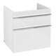 V&B Meuble sous lavabo Venticello 60,3x59x50,2cm, chromé, blanc brillant-1