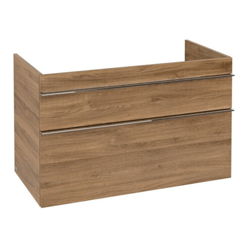 V&B Meuble sous-lavabo Venticello 95,3x59x50,2cm, B avec, Gr. chr, Kan Oa