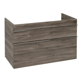 V&B Meuble sous-lavabo Venticello 95,3x59x50,2cm, B avec, Gr. chr, st. Oa