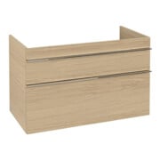 V&B Meuble sous lavabo VENTICELLO 95,3x59x50,2cm, Droit, Couleur chêne, Nord Oa-3