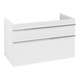 V&B Meuble sous-lavabo Venticello 95,3x59x50,2cm, G gauche, gris clair, blanc mat-1