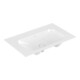 V&B Meuble vasque Finion 80x50 cm, sans robinetterie/sans trop-plein, blanc C+-1