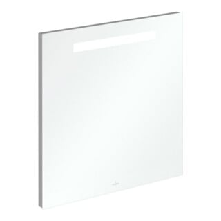 V&B Miroir lumineux LED MORE TO SEE ONE 60x60x3 cm, 6 W, pour commande pièce, IP44