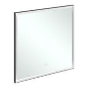 V&B Miroir Subway 3.0 Cadre alu, 80x75x4,75 cm, noir mat/we ma