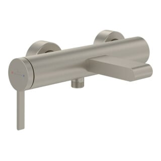 V&B Mitigeur baignoire à levier unique Dawn avec inverseur, clapet anti-retour, blanc, sans bec, bleu
