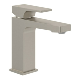 V&B Mitigeur lavabo monocommande ARCHITECTURA SQUARE avec vidage à tirette, noir brossé