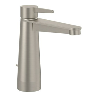 V&B Mitigeur lavabo monocommande Conum m avec vidage à tirette, noir brossé